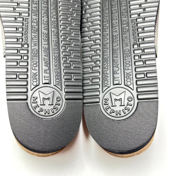 Mephisto Womens 42‎ EU 12 US Leather Multicolor Comfort Sandals Slides Shoes NEW - Picture 12 of 16